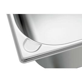GN container GN 1/2  x 150 mm BASIC LINE stainless steel product photo  S