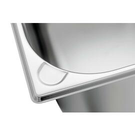 GN container GN 1/2  x 200 mm BASIC LINE stainless steel product photo  S