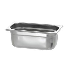 GN container BASIC LINE GN 1/4 H 100 mm stainless steel silky-matt product photo  S
