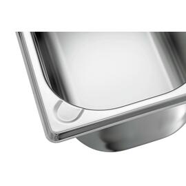 GN container BASIC LINE GN 1/4 H 100 mm stainless steel silky-matt product photo  S