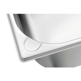 GN container GN 2/3  x 150 mm BASIC LINE stainless steel product photo  S