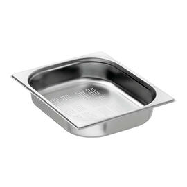 GN container GN 1/2 x 60 mm | stainless steel TOP LINE | base and sides perforated product photo