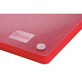 cutting board PRO 53x32 R-R red with juice rim HACCP-compliant product photo  S