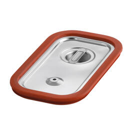 GN lid GN 1/4 stainless steel | silicone sealing product photo  S