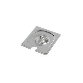 GN lid GN 1/6 stainless steel | spoon recess product photo