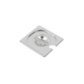 GN lid GN 1/6 stainless steel | spoon recess product photo  S