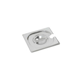 GN lid GN 1/6 stainless steel | spoon recess product photo  S