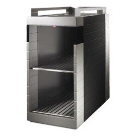 19638 Tassenwärmer Cafina® ALPHA-CW, Fassungsvermögen ca. 80 - 100 Tassen, graualuminium, 230 V / 0,3 kW, B x T x H: 280 x 480 x 585 mm product photo