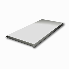 closed shelf board NORM 5 stainless steel 900 mm  x 600 mm | shelf load 150 kg product photo