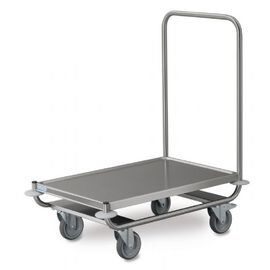 platform trolley PW 8x5 | 500 x 800 mm  H 1012 mm  • load 120 kg product photo