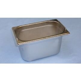 GN container GN 1/4  x 150 mm BGN1/4-150 stainless steel 0.8 mm | drop handles product photo