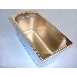 GN container GN 1/3  x 150 mm BGN1/3-150 stainless steel 0.8 mm | drop handles product photo