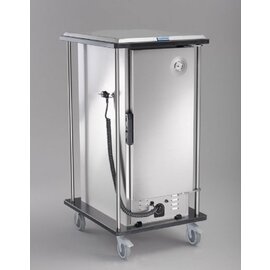 banquet trolley BKW 1/40 B-GN-57,5 UK heatable | 2 swivel castors|2 fixed castors plastic product photo