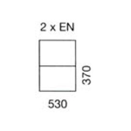 tray clearing trolley 1/12 EN TAWALU  | 530 x 370 mm  H 1450 mm | space between boards 175 mm product photo