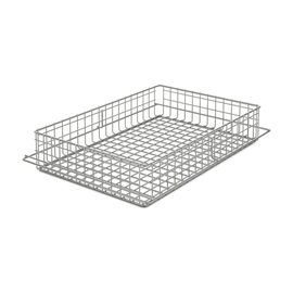 stackable insert basket Sta-EiKo/besch 530/370/108 gr  • silver grey  • perforated | 530 mm  x 370 mm  H 108 mm product photo