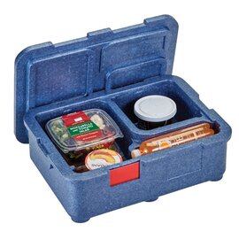 lunch box with lid EPP blue 485 mm  x 350 mm  H 165 mm product photo