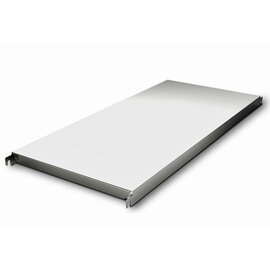closed shelf board NORM 25 stainless steel 800 mm  x 600 mm | shelf load 150 kg product photo