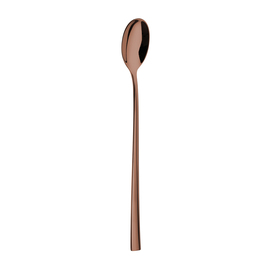 lemonade spoon|yogurt spoon|longdrink spoon MONTEREY 6160 PVD-Chocolate stainless steel PVD L 210 mm product photo