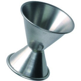 bar measuring cup|US jigger stainless steel calibration marks 22 ml|44 ml product photo