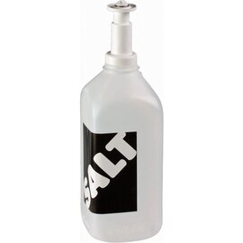 refill container black white with lettering "Salt" 3800 ml product photo