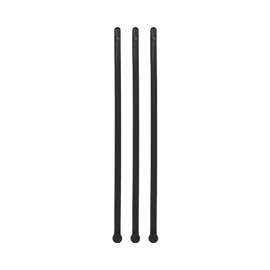 cocktail stirrer flat  • ball black  L 185 mm | 500 pieces product photo