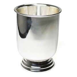 metal cup 35.5 cl metal silver plated  H 105 mm product photo