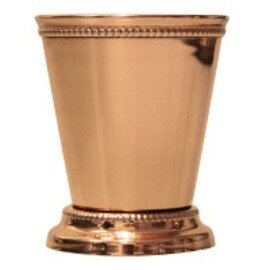 julep mug 10.5 cl stainless steel copper plated with relief  H 68 mm product photo