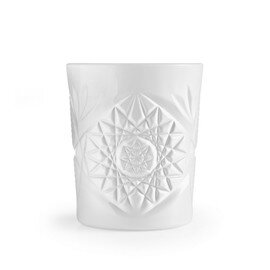 Double Old Fashioned HOBSTAR 35.5 cl white with relief product photo