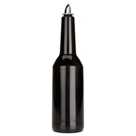 flair bottle 750 ml plastic black silver product photo