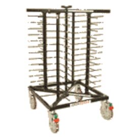 plate trolley Jackstack® JS052F number of plates 52 | 4 swivel castors product photo