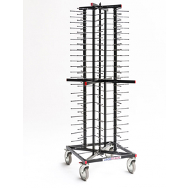 plate trolley Jackstack® JS088 number of plates 88 | 4 swivel castors product photo