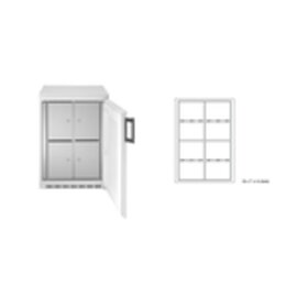 multi-compartment fridge 182-4 F-U MULTIPOLAR | 4 compartments | door swing on the right product photo