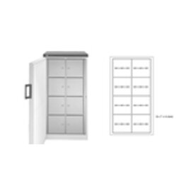 multi-compartment fridge 481-8 F MULTIPOLAR | 8 slots | door hinge on the left product photo