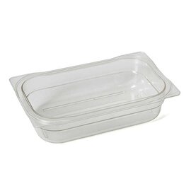 gastronorm container GN 1/4  x 65 mm Type  K 14 065 plastic transparent product photo