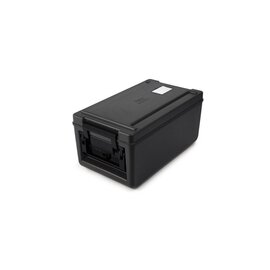 thermoport® TP 100 KB black • heatable 26 ltr  | 370 mm  x 645 mm  H 308 mm product photo
