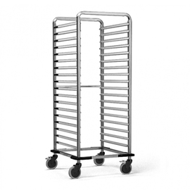 GN shelf trolley RW-180-1A | suitable for GN 2/1 | GN 1/1 | GN 2/4 | 648 mm x 738 mm H 1641 mm product photo