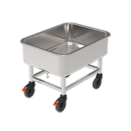 potato washing cart | vegetable washing cart 90 ltr | 807 mm x 615 mm H 605 mm product photo