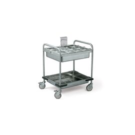 spice trolley GWW 12 4 swivel castors 2 braked castors 765 mm  x 635 mm  H 900 mm product photo