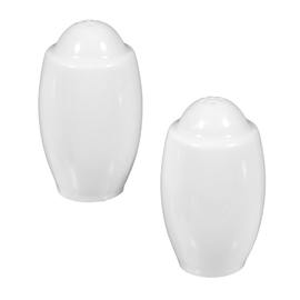 salt shaker|pepper shaker SAVOY porcelain white Ø 46 mm H 77 mm product photo