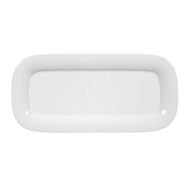 platter SAVOY rectangular 300 mm x 140 mm porcelain white product photo