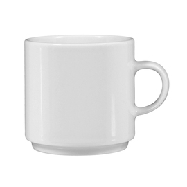 coffee cup 180 ml SAVOY Ø 70 mm porcelain white product photo