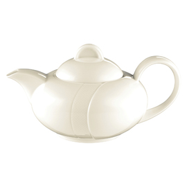 tea pot DIAMANT cream white 450 ml porcelain with relief product photo