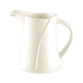 pouring jug DIAMANT cream white 150 ml porcelain with relief product photo
