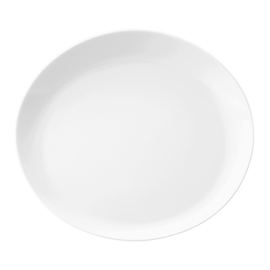 gourmet plate flat MERAN Organic oval 238 mm x 195 mm porcelain white product photo