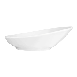 gourmet bowl MERAN Organic 160 ml porcelain white oval 158 mm x 138 mm product photo