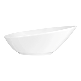 gourmet bowl MERAN Organicselt 380 ml porcelain white oval 196 mm x 163 mm product photo