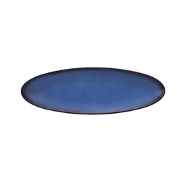 coupe plate COUP FINE DINING FANTASTIC blue oval 352 mm x 115 mm porcelain product photo