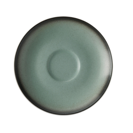 saucer for cappuccino cup COUP FINE DINING FANTASTIC turquoise porcelain product photo