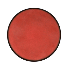 coup plate flat COUP FINE DINING FANTASTIC red porcelain Ø 262 mm product photo