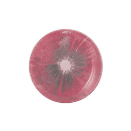 bread plate BATIK HIBISKUS Ø 158 mm porcelain red product photo
